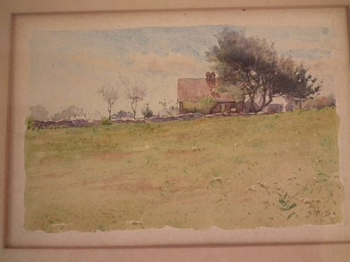 SYDNEY BURLEIGH WATERCOLOR PAINTING 