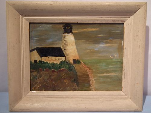 TOMLINSON LIGHTHOUSE PAINTING 