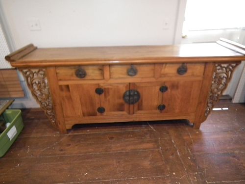 OLD CHINESE SIDEBOARD 