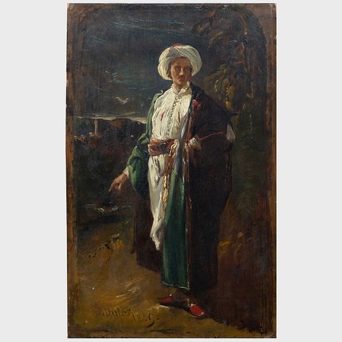 William James Muller (1812-1845): Englishman Wearing Turkish Costume