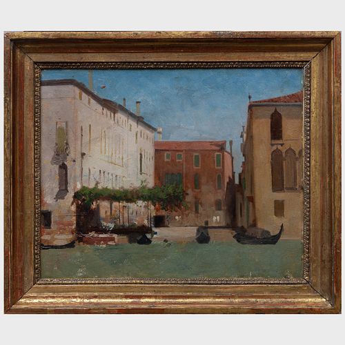 Germain Fabius Brest (1823-1900): Le Grand Canal, Venise