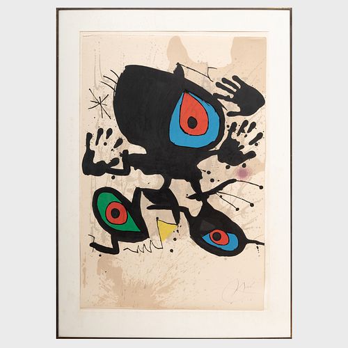 Joan Miro (1893-1983): Hommage Ã  Miro