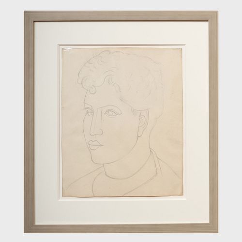 Stuart Davis (1894-1964): Portrait of Bessie Chosak