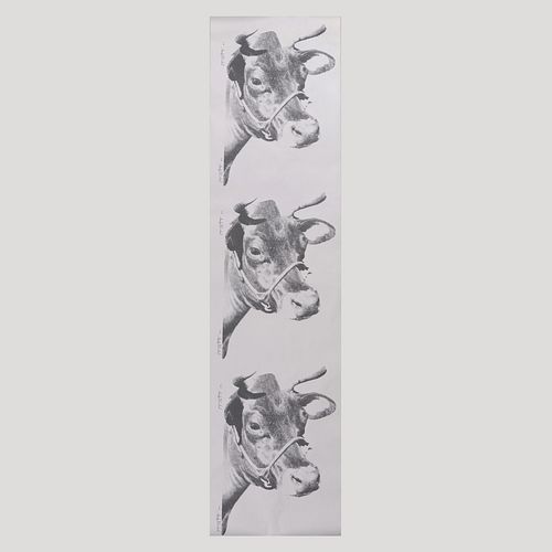 After Andy Warhol (1928-1987): Cow Wallpaper