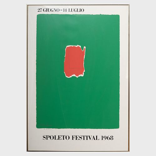 Robert Motherwell (1915-1991): Spoletto Festival Poster