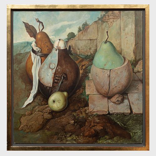 Samuel Bak (b. 1933): Pears