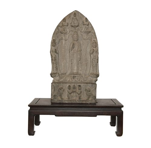 Chinese Carved Stone Statue, Northern Wei