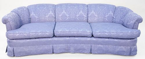 Custom upholstered sofa, lg. 92".
