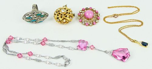 LOVELY LOT OF VINTAGE COSTUME JEWELRY