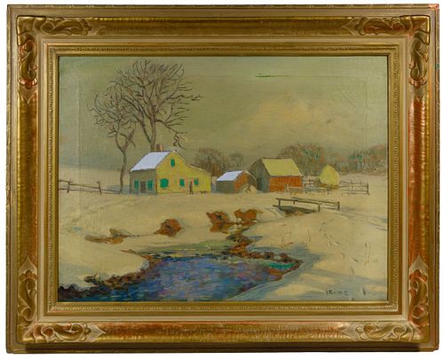 Wilson Henry Irvine (American, 1869-1936) Oil on Canvas