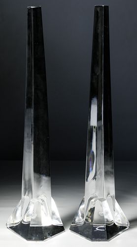 Tiffany Crystal Obelisks