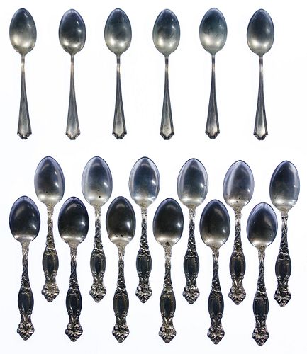 Simpson, Hall & Miller Co. Sterling Silver Spoon Assortment