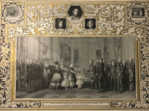1844 /The Graphic/ H. Maj. Queen/ King Louis Phillipe