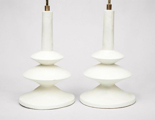 Pair of Lamps, Style of Giacometti
