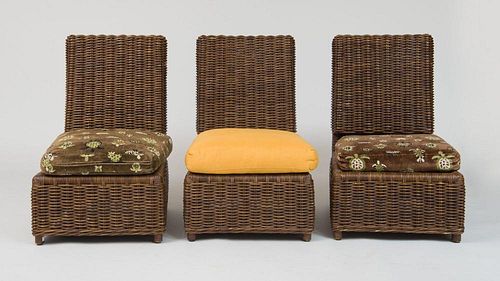 Three Side Chairs, Donghia, c. 1990
