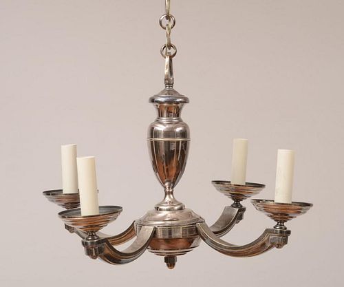 Four-Light Chandelier, Baroque Style