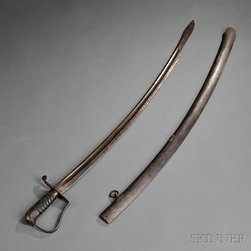 Nathan Starr Cavalry Saber and Scabbard