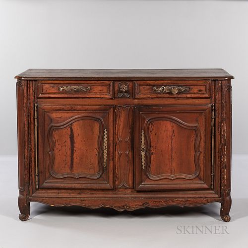 French Provincial Walnut Commode
