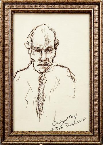 20th Century School: Portrait of Don Dowden