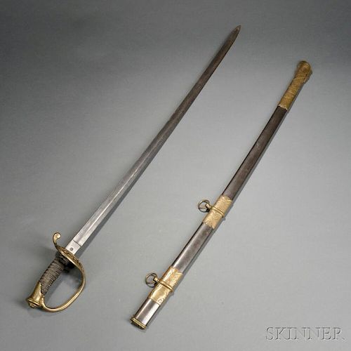 Model 1850 Staff & Field Officer's Sword