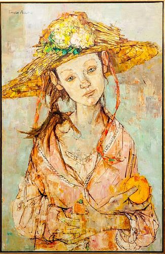 Francoise Adnet (b. 1924): Untitled (Young Woman)