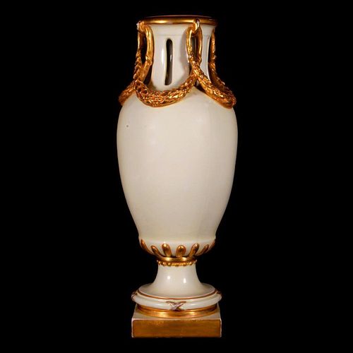 German porcelain vase.