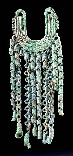 7th C. Finno-Ugric Bronze Pendant