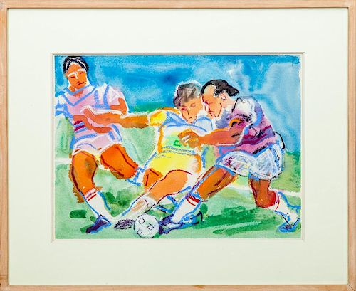 Nell Blaine (1922-1996): Soccer
