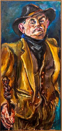 Raoul Middleman (b. 1935): Self Portrait