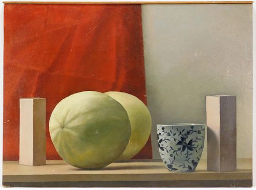 Tom Gregg Missouri Photorealist Melon Painting
