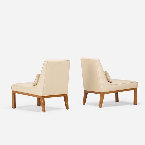 Edward Wormley, lounge chairs model 5000A, pair