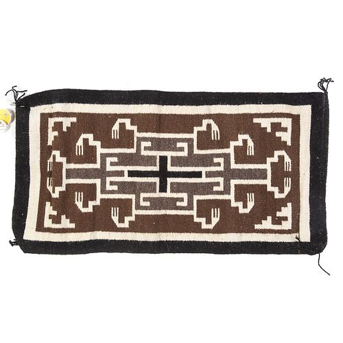 Navajo Two Grey Hills Rug by Cora Curley