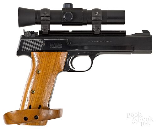 Custom Smith & Wesson model 41 semi-auto pistol