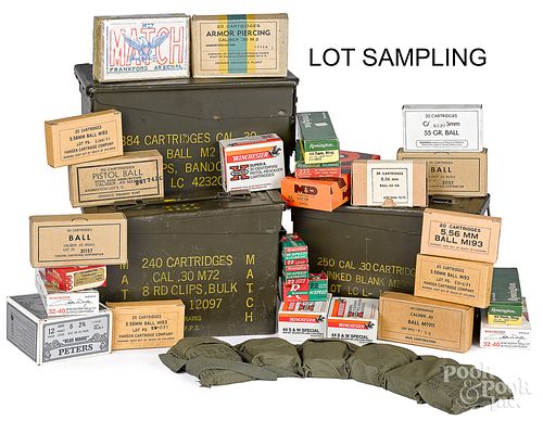 Large group of miscellaneous ammunition