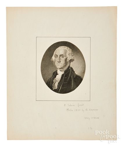 George Washington portrait engraving