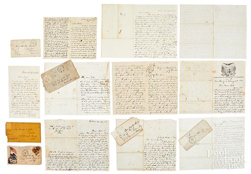 Collection of twenty Civil War soldier letters