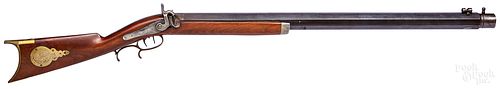 H. S. Edgerton half stock percussion bench rifle