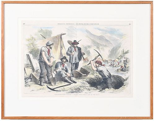 California Gold Rush Related Print