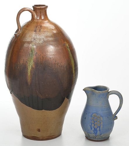Two pieces of Contemporary Pottery