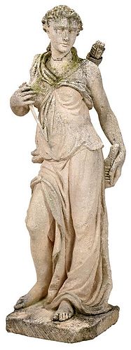 Stone Figure of Diana