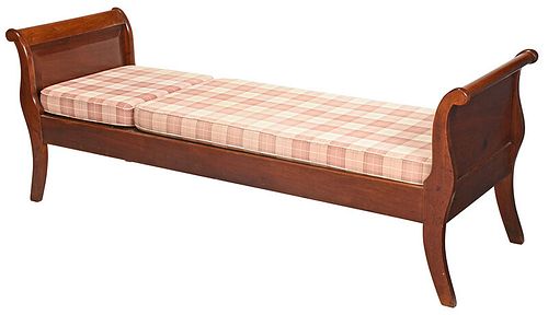 Southern Classical Adjustable Walnut Day Bed
