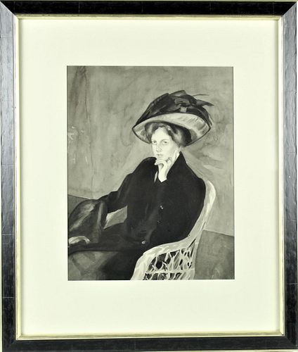 A Beet, En Grisaille Portrait 1911