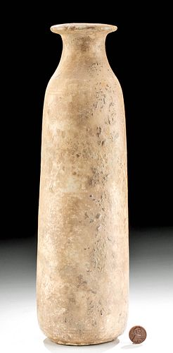 Tall Greek Archaic Alabaster Alabastron