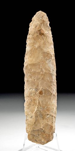 Neolithic European Flint Dagger, ex Piscopo