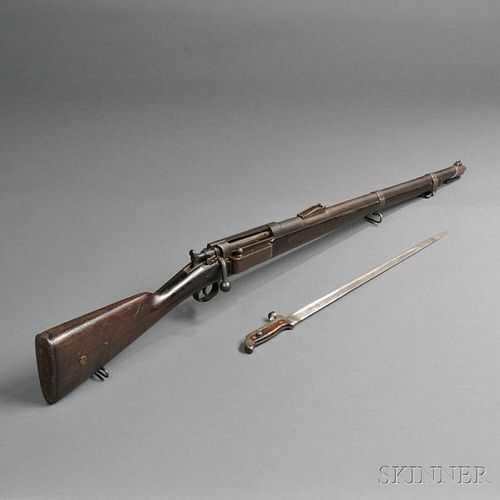 Danish Model 1889 Krag Rifle and Bayonet