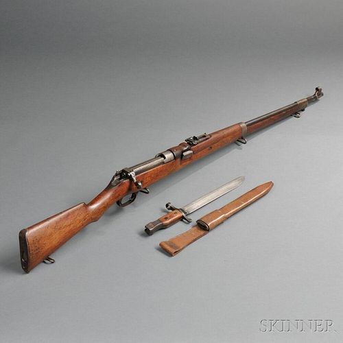 Model 1905 Ross Rifle and Bayonet