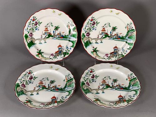 Four Royal Worcester Plates