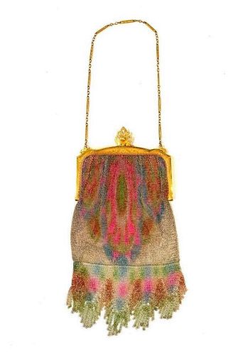 Whiting and Davis Mesh Evening Bag, c.1920’s