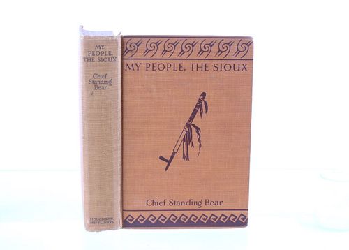 My People, The Sioux 1st Ed 1928 Standing Bear