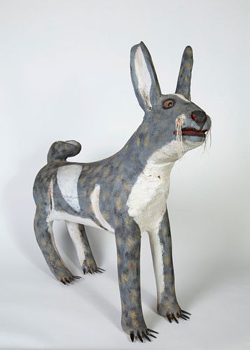 Felipe Benito Archuleta, Jack Rabbit, 1981, and Toy
